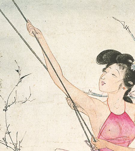 寿阳-胡也佛的仕女画和最知名的金瓶梅秘戏图